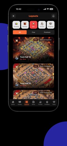 Clash Companion: Base Layouts Screenshot 4 of 10