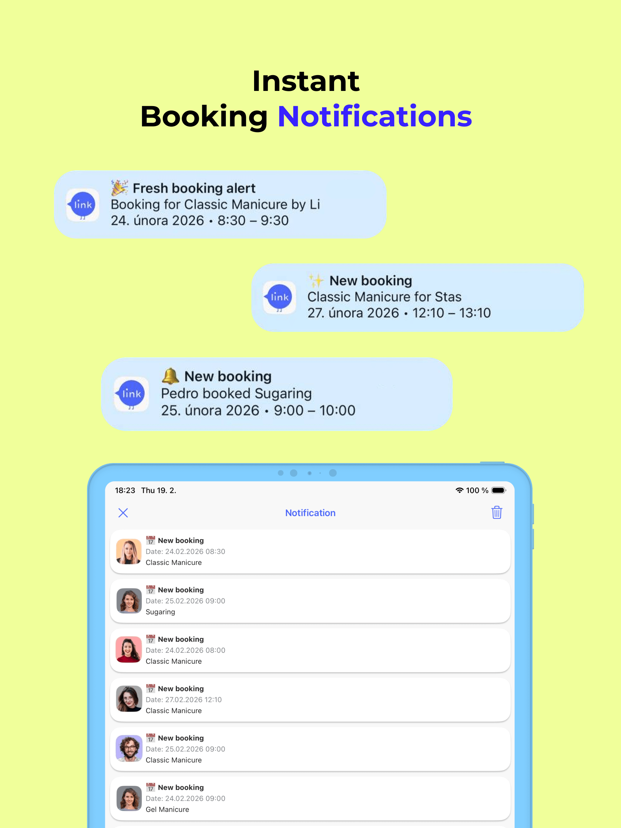 tobook.link: Booking System