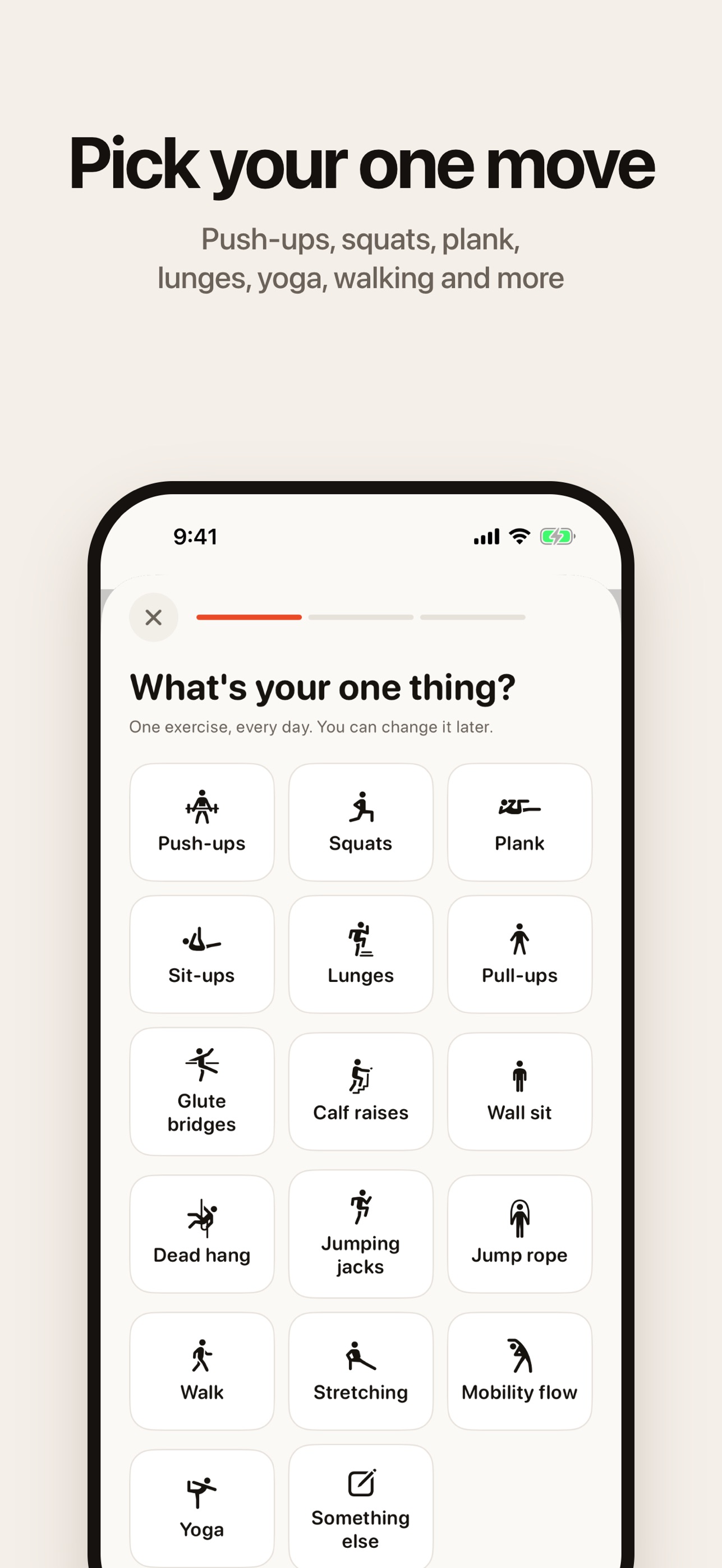 Screenshot 2 of Exercise Streak by One Move