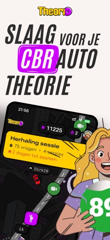 CBR Auto theorie - Theorio iPhone screenshot 1