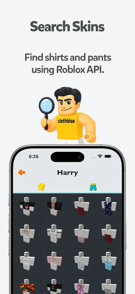 ClothBlox - Skins for Roblox - Games App | MWM