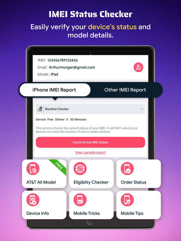 Screenshot #4 pour SIM Card Status Checker