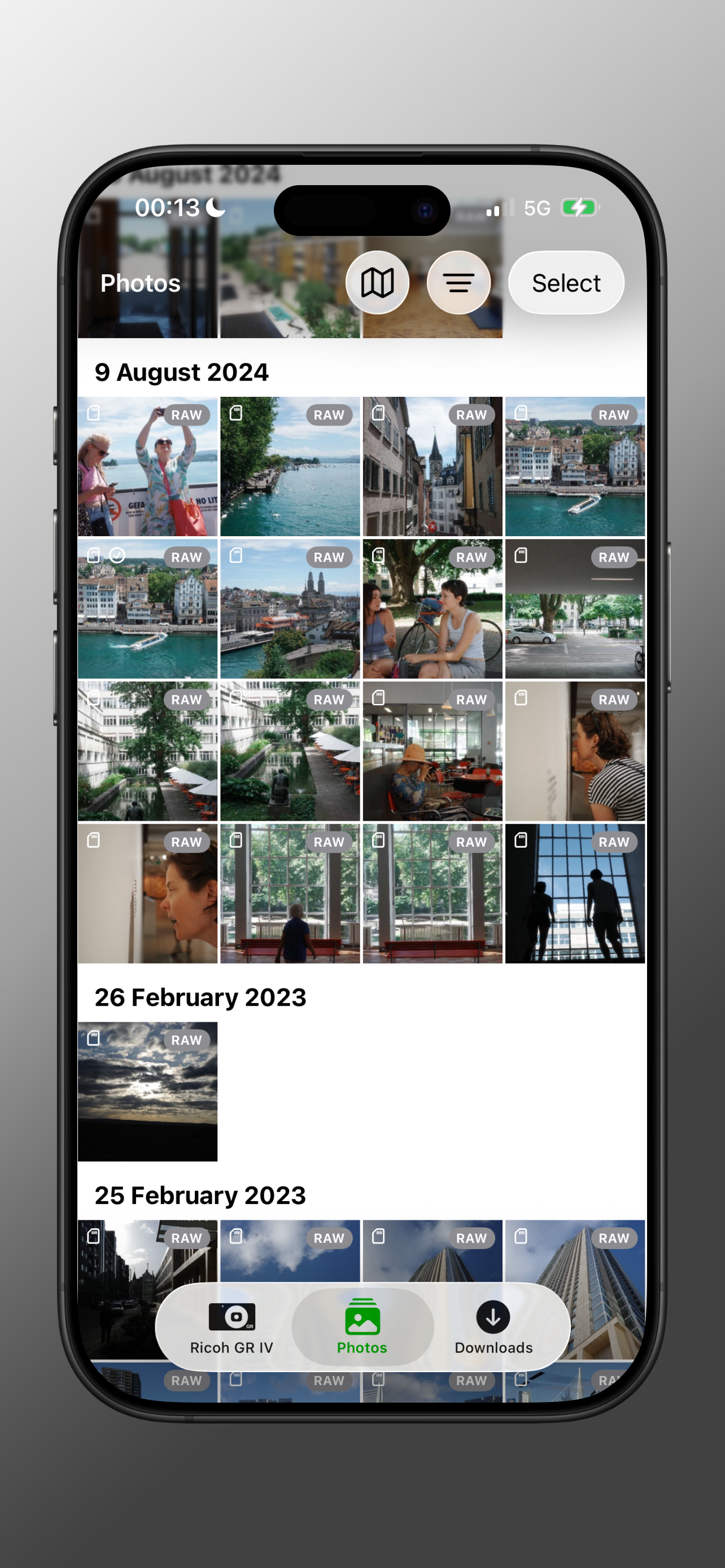 Grid: Ricoh GR Companion screenshot 2