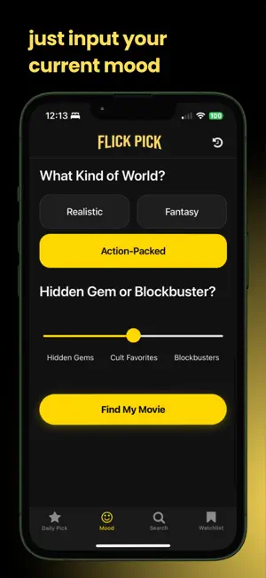 FlickPick - AI Movie Recs screenshot 2