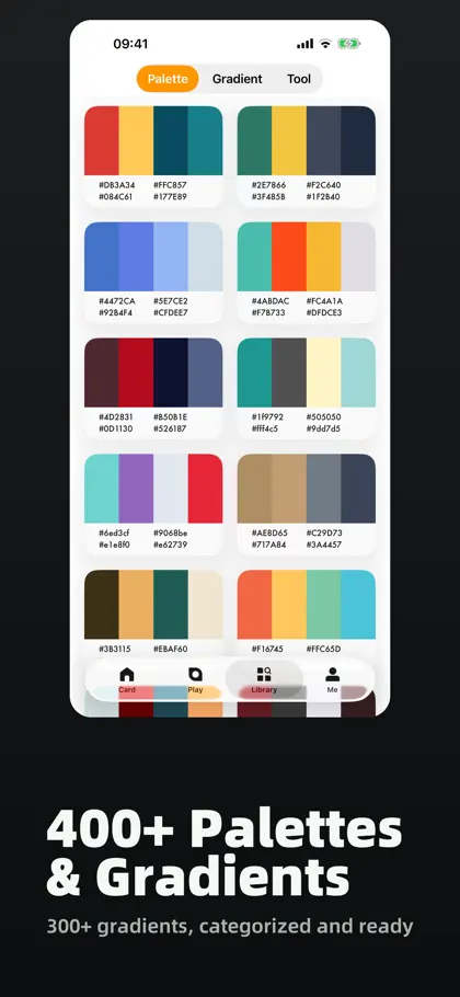 Screenshot 4 di 6 di ColorCard: Palette Tool