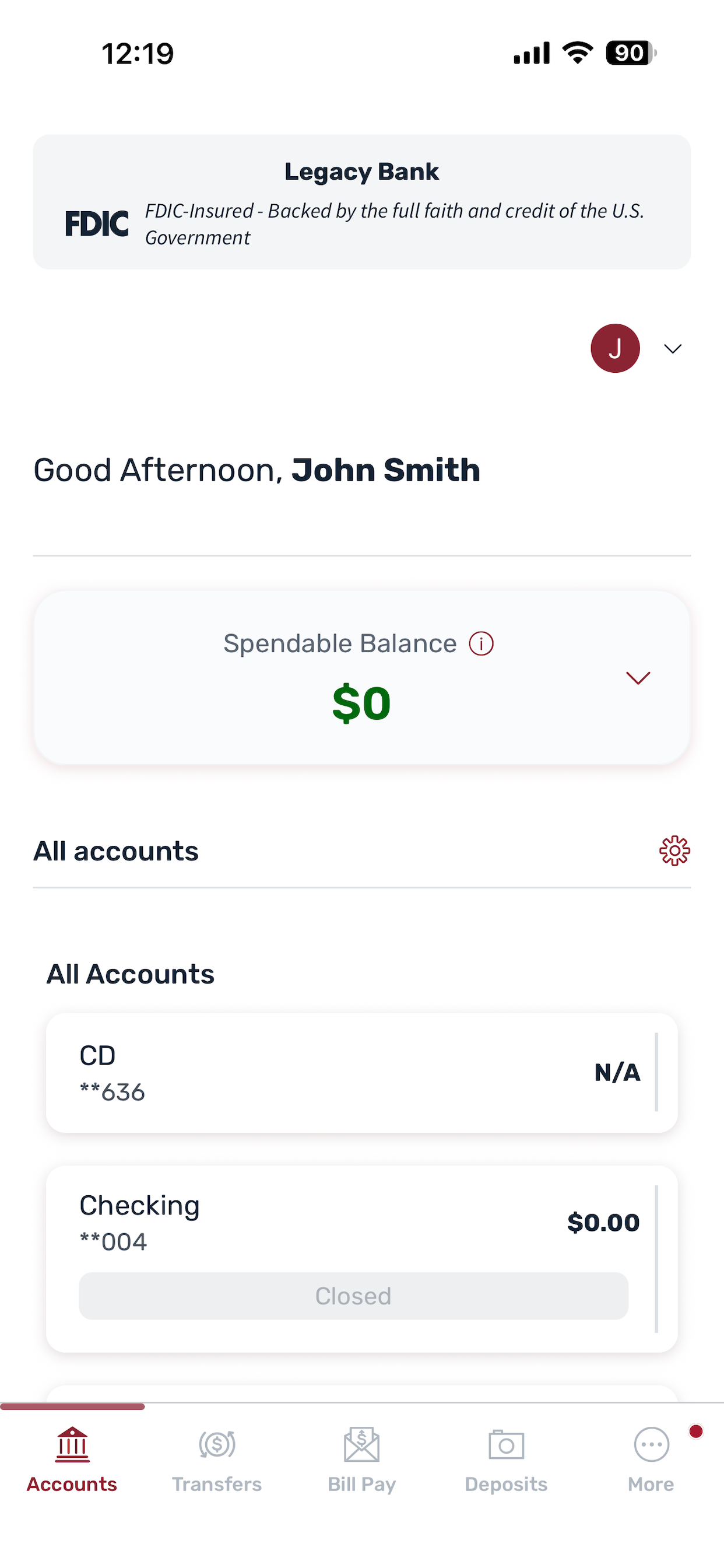 Legacy Bank Mobile screenshot 3