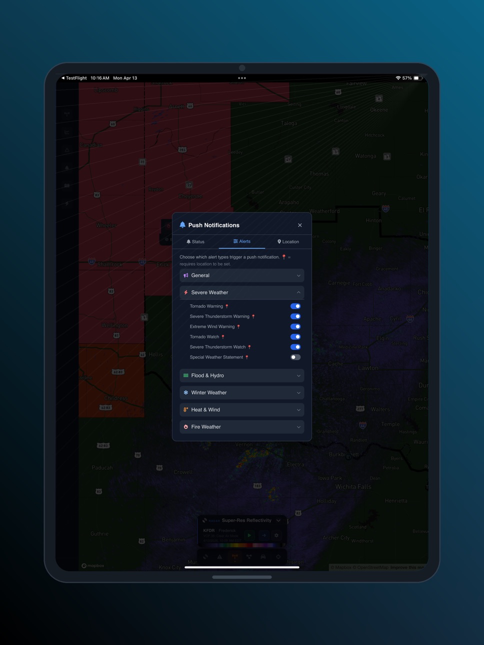 iPad screenshot