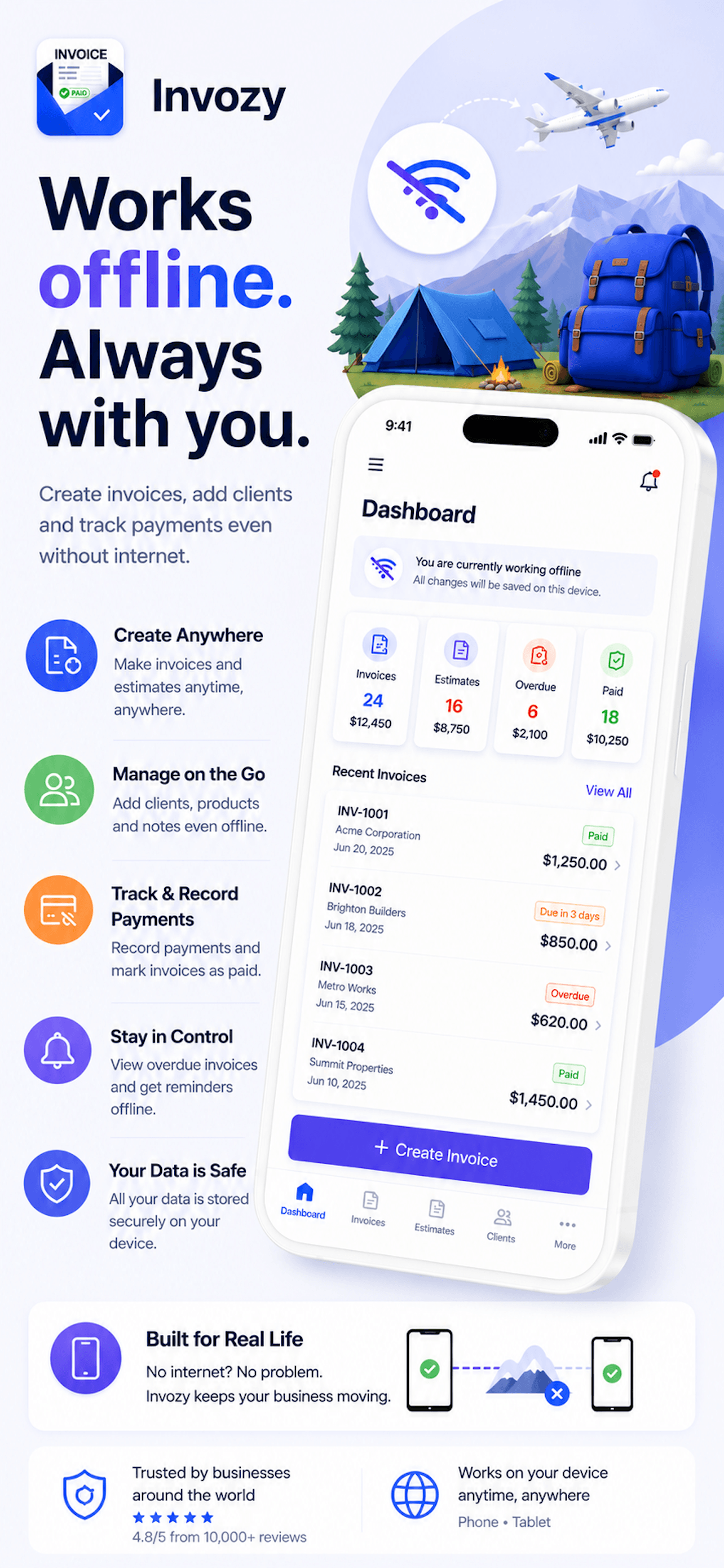 Invozy: Invoice Maker screenshot 7
