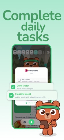 AI Calorie Tracker by Nutreasy iPhone screenshot