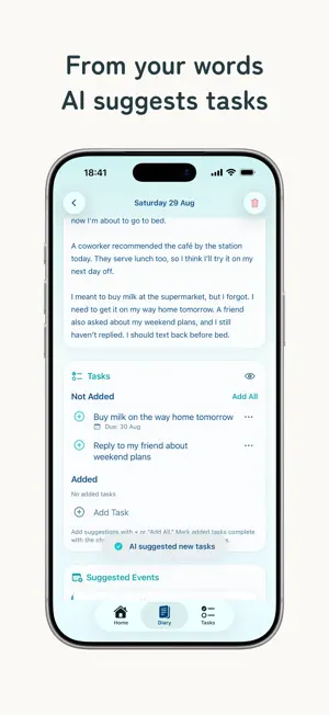 Kamerii: Voice Diary & Journal screenshot 2