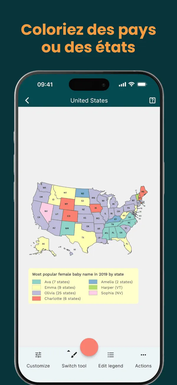 Screenshot #3 pour MapChart App
