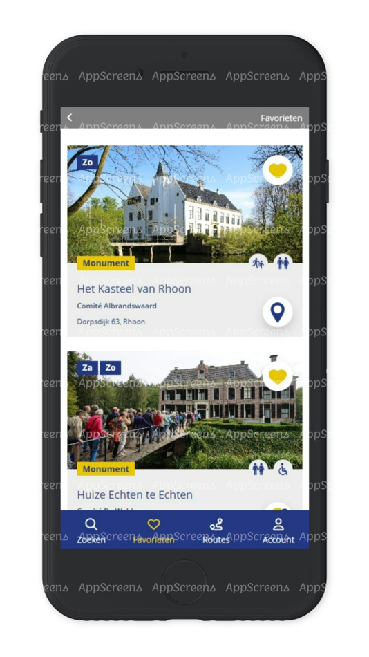 #6. Open Monumentendag © (iOS) By: Stichting Nederland Monumentenland