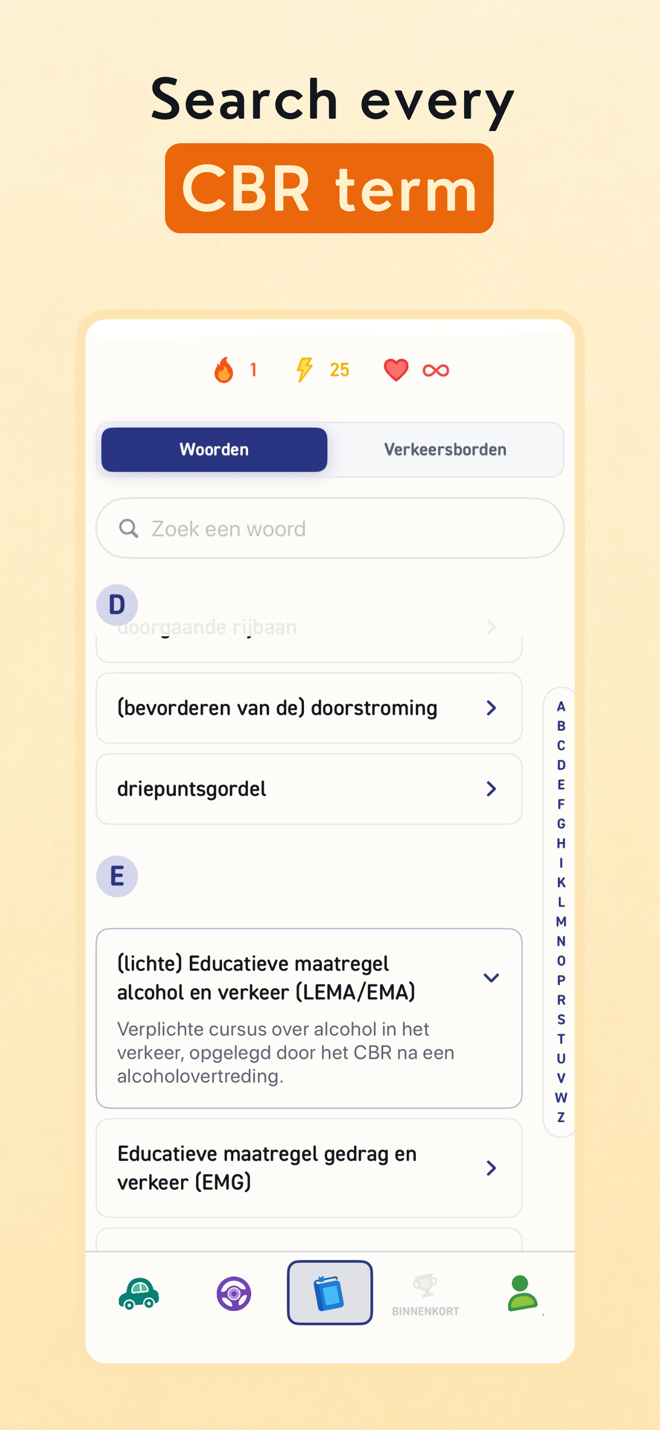 Volgas: CBR Theorie Examen