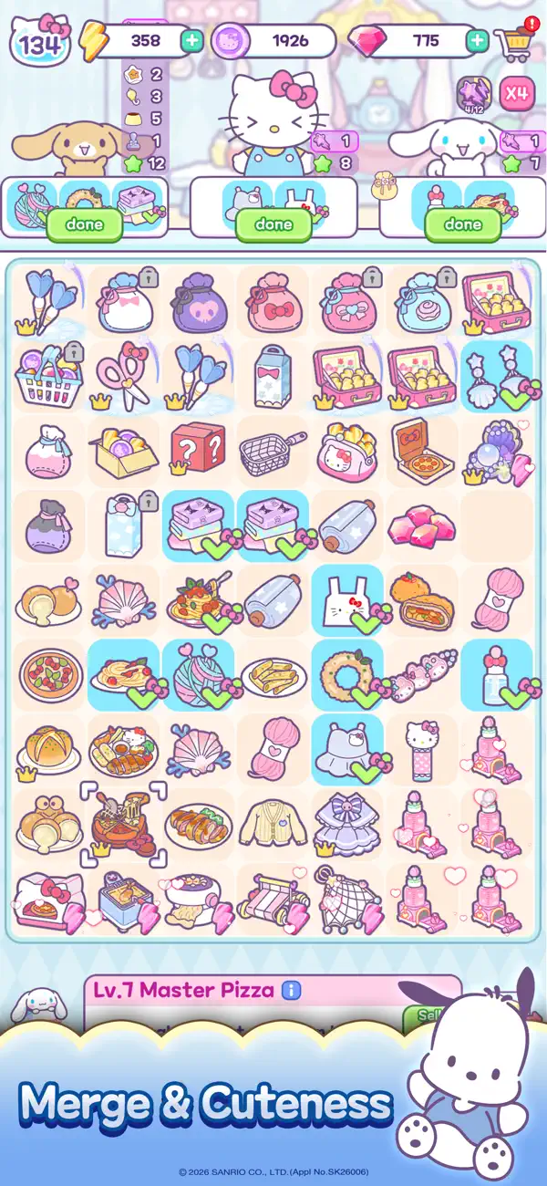 #2. Hello Kitty My Dream Store (iOS) By: ACTGames Co., Ltd.