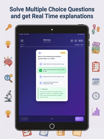 AlphaLearn AI iPad screenshot