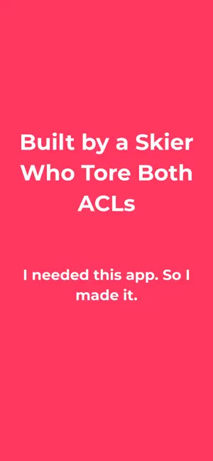 ACL Rehab Tracker screenshot 1
