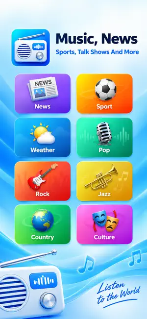 Radio App: AM FM Live Stations screenshot 1