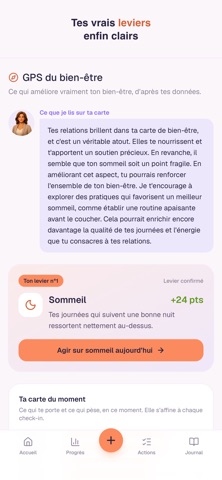 Plenia : GPS du bien-être iPhone screenshot
