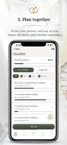 WedMind screenshot