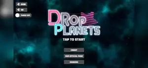 DROP PLANETS - Merge Puzzle screenshot #2 for iPhone