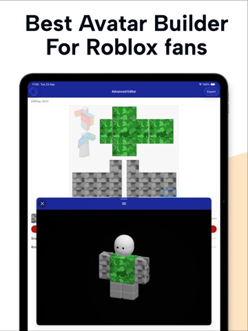SkinOx - Create and Edit Skins iPad screenshot