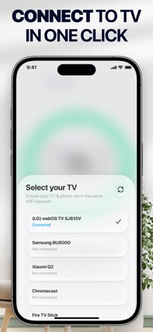 Screen Mirroring・Smart View TV screenshot