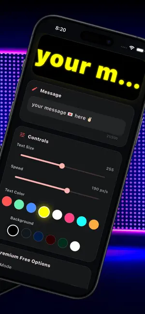 GlowLED Banner screenshot 2