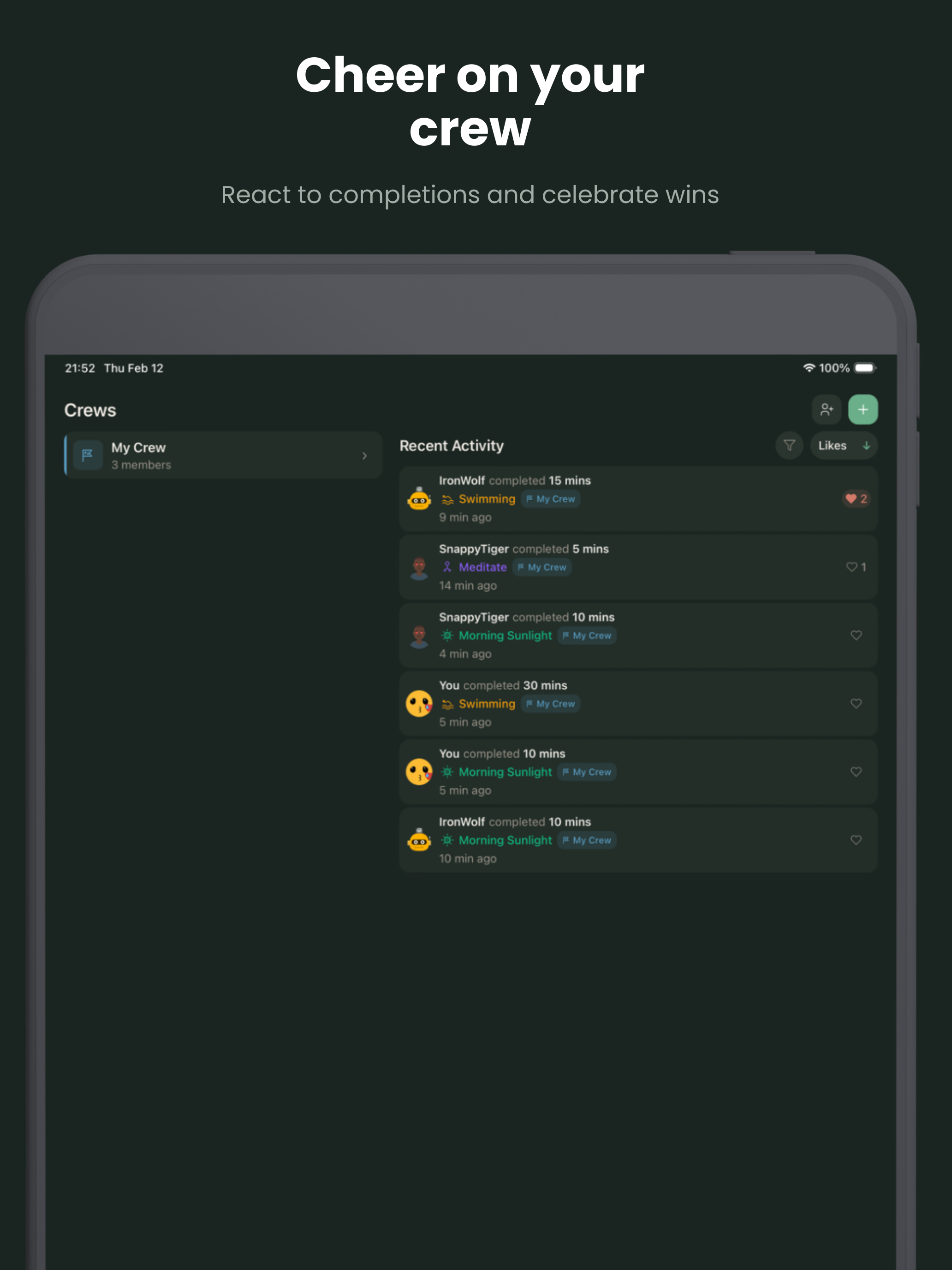CrewHabits screenshot 10