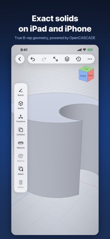 OpenShape3D iPhone screenshot
