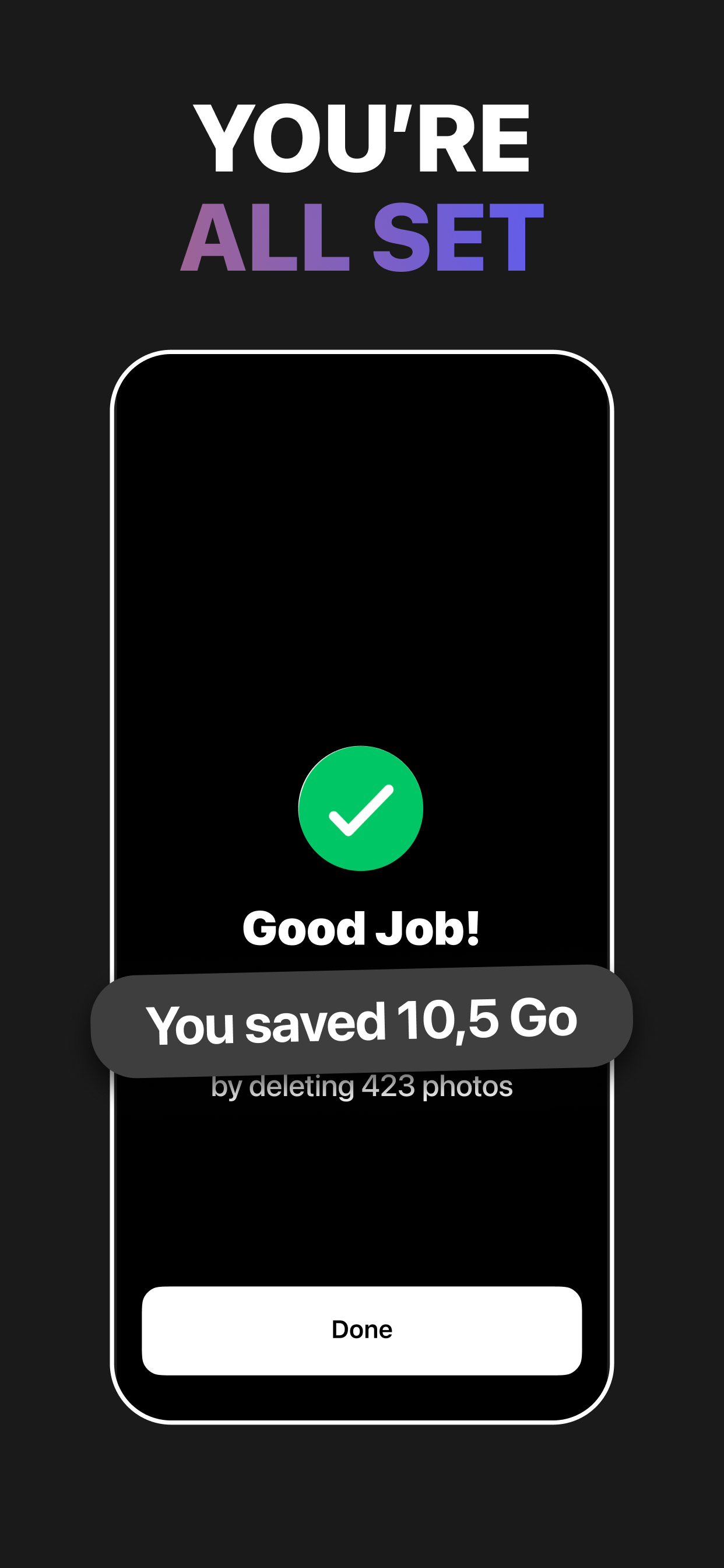Photo cleaner - Swipick