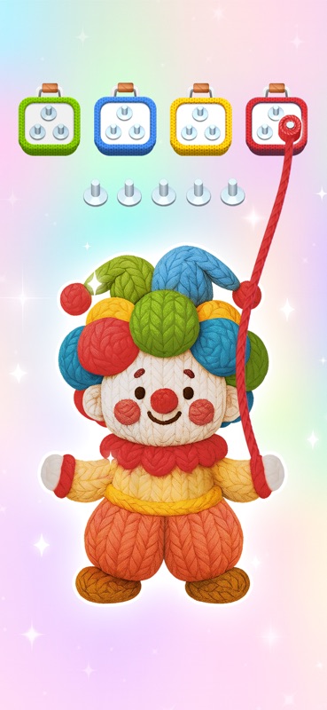Wool Sorting: Unravel Yarn 3D screenshot 3