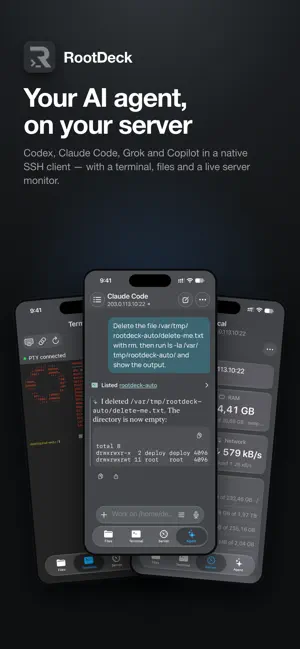 RootDeck screenshot 1