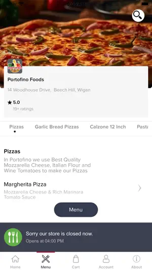 Portfino - Order Food Online screenshot 2