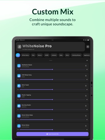 White Noise Pro : Sleep Sounds iPad screenshot