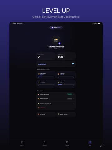 ViralAudit AI - Go Viral Fast iPad screenshot