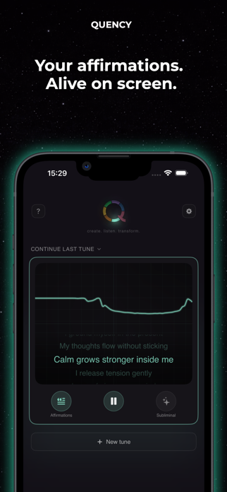 Quency: Subliminal Creator Screenshot 4 of 5