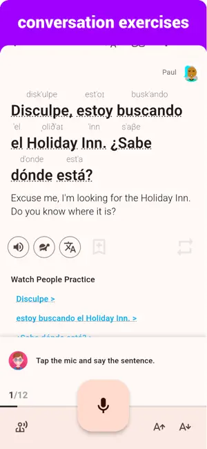 Spanish - Listening Speaking screenshot 4