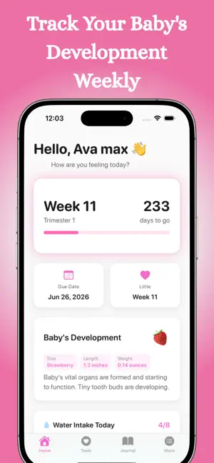 Beba - Pregnancy Tracker Kit screenshot 1