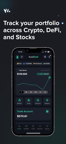 AssetDash: Portfolio Tracker Screenshot 1 of 4
