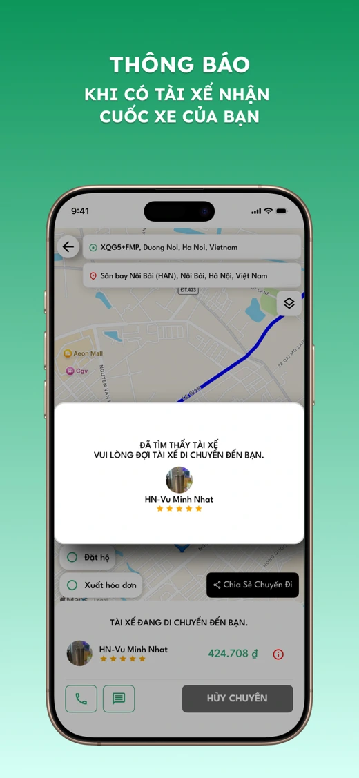 Thuelai - Tài Xế Lái Xe Hộ screenshot 6