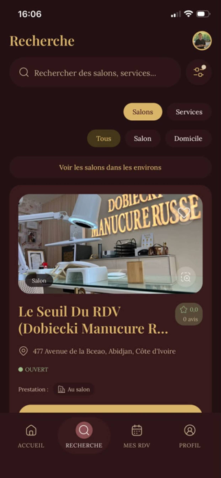 GlamApp CI Screenshot 8 of 10