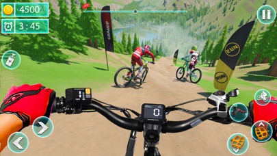 Downhill BMX Bike Racing Game Screenshot