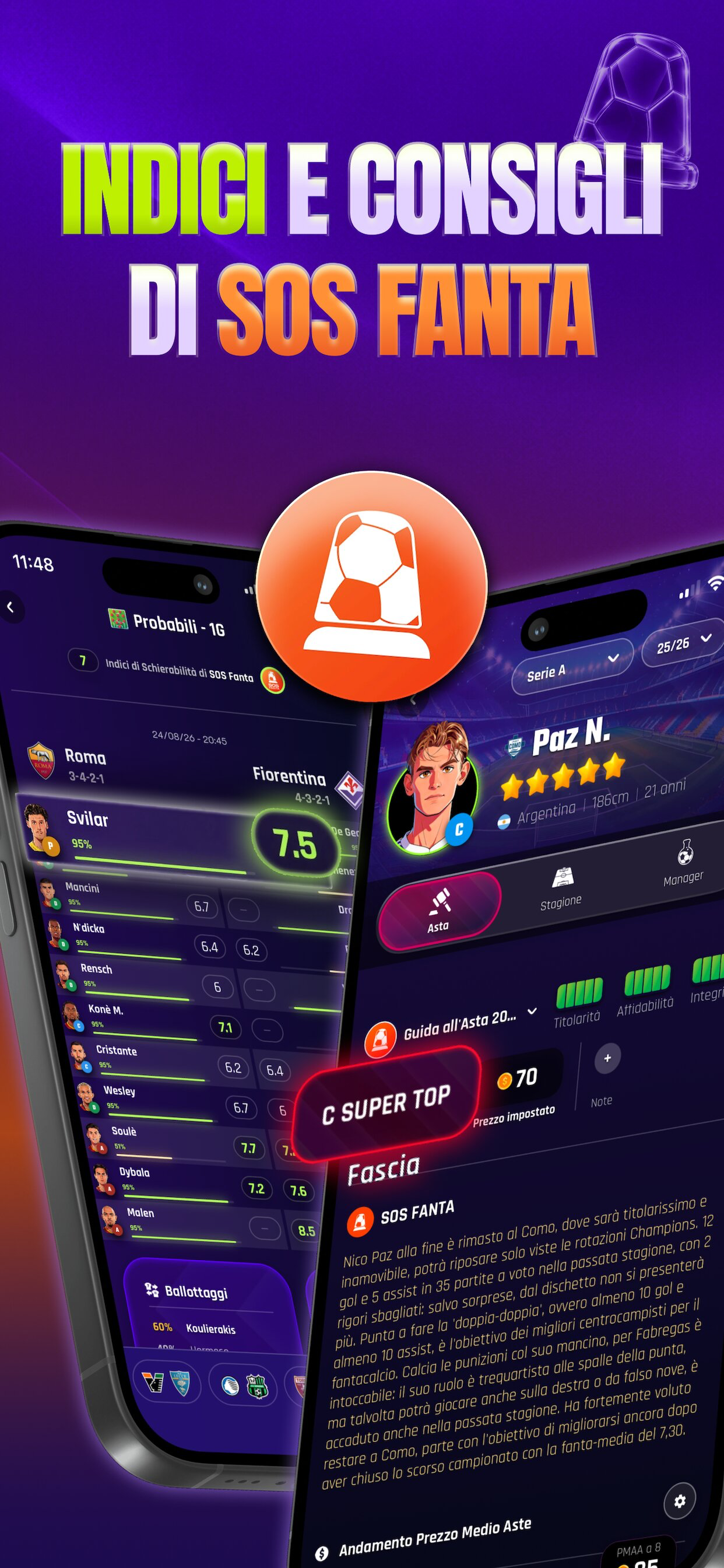 FantaLab Manager - Fantacalcio screenshot 7
