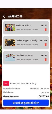 Ristorante Seestern Uster screenshot