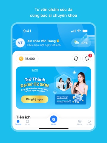 O2 SKIN - Trị mụn chuẩn y khoa iPad screenshot