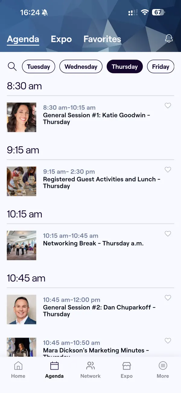 Screenshot #1 pour AHTD 2026 Meetings
