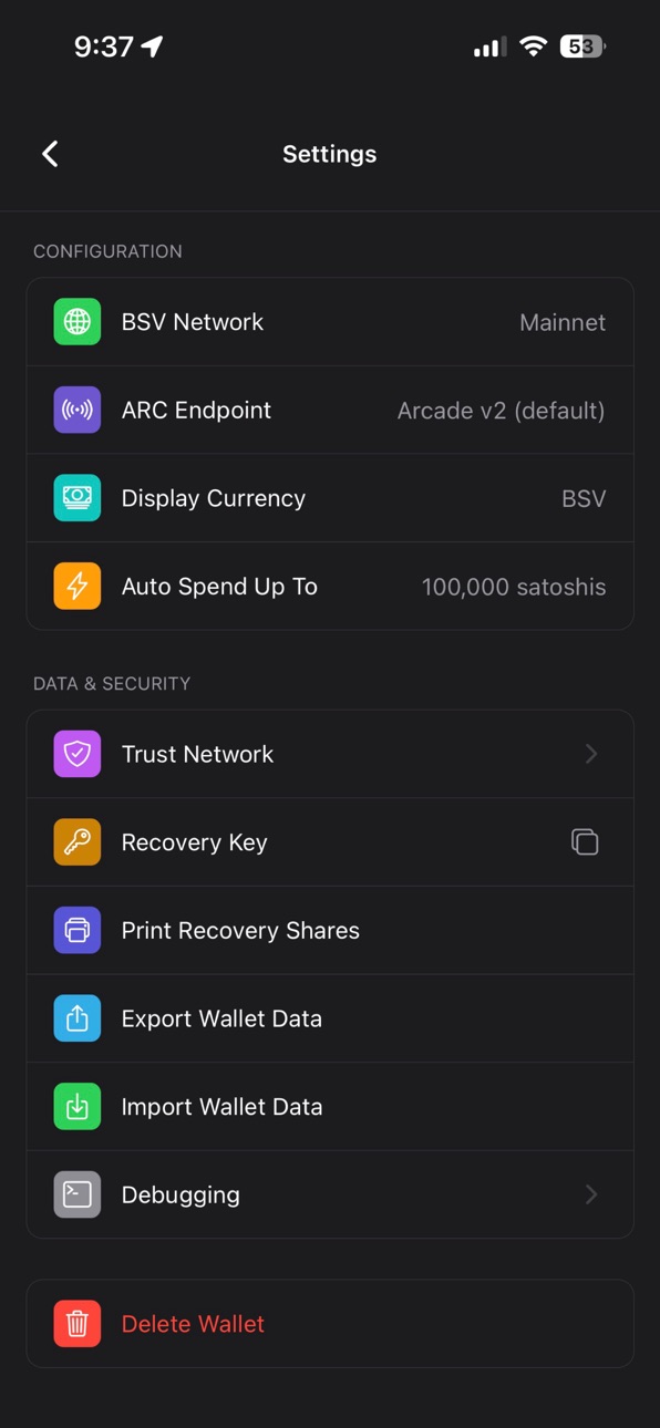 iPhone screenshot