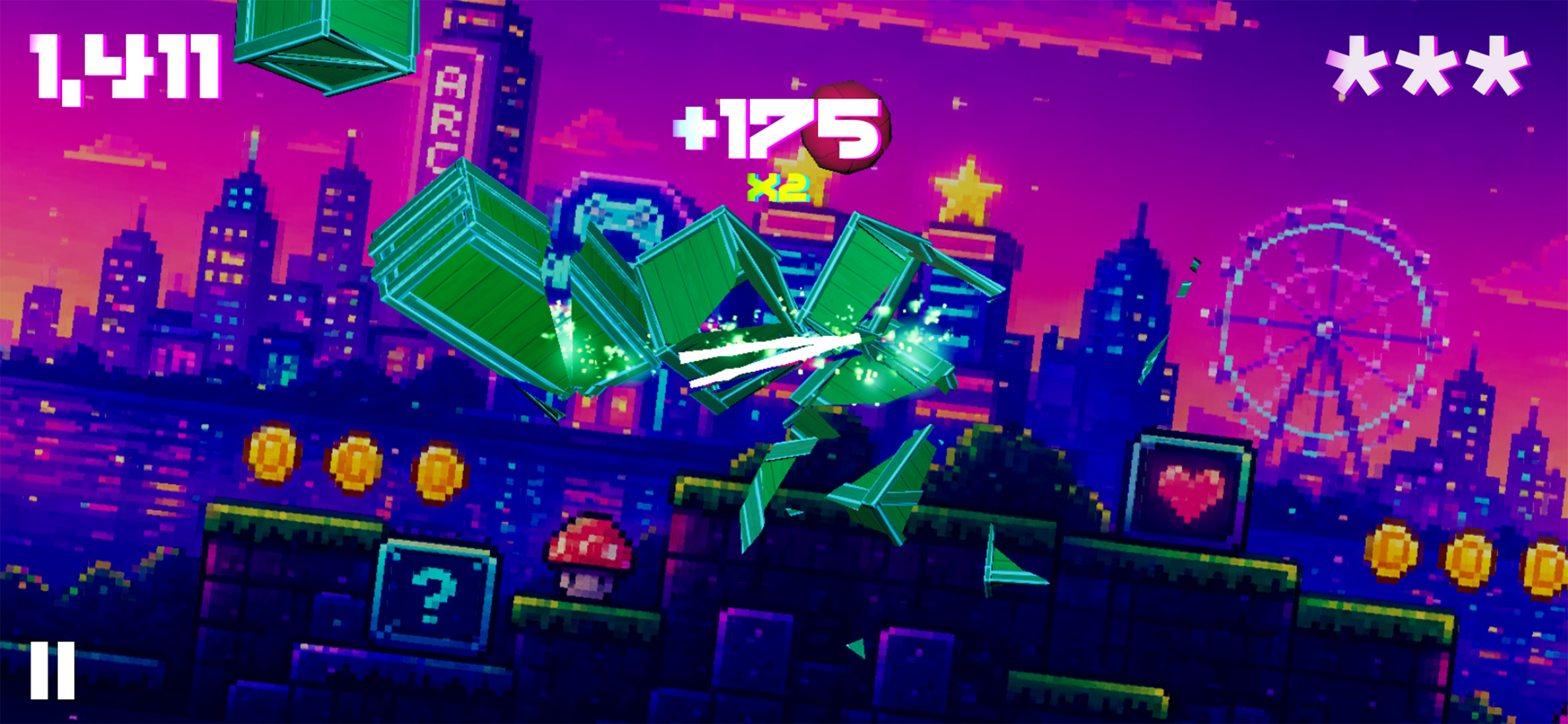 Slice X: A Reflex Game