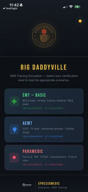 XpressoMedic EMS Scenarios screenshot 1