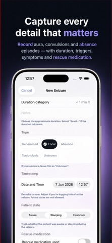 EpiTracker: Epilepsy Diary Screenshot 2 of 7